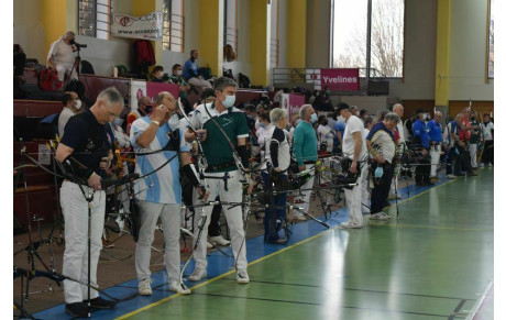 Championnat 2X18m salle Ile de France à Guyancourt