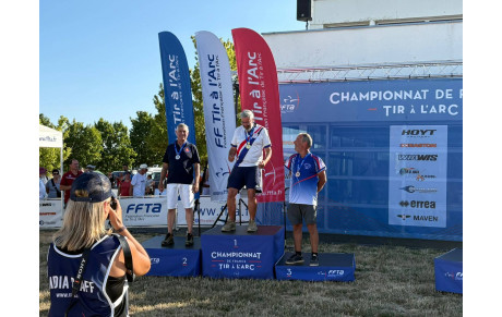 Eric 2ème du championat de France Tir extérieur national